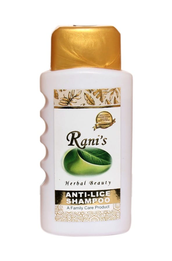 Rani's Herbal Anti-Lice Shampoo for lice removal