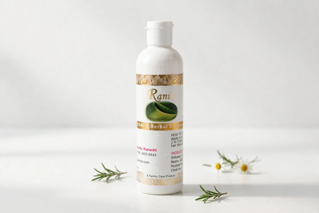 Herbal shampoo suitable for all hair types