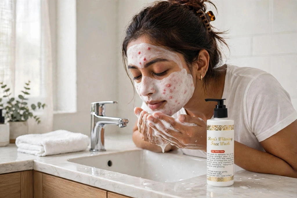 Rani's Face Wash for acne-prone skin