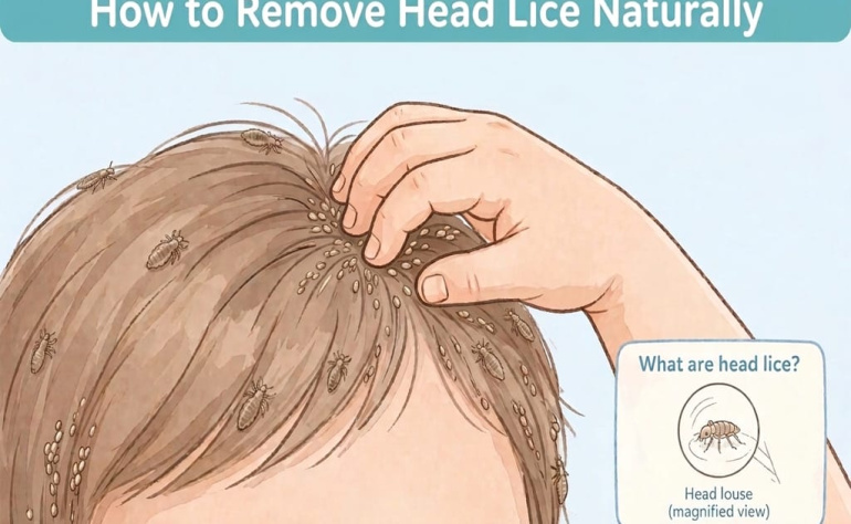 How to Remove Head Lice Naturally at Home (Complete Guide 2026) 
